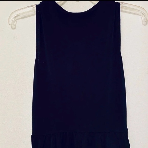 BCBG Black Sleeveless Skort Romper New With Tags - Picture 12 of 16